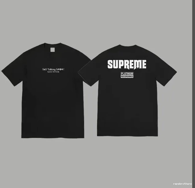 Sleeve Logo Talking White Short Letter XL Black Back and 22SS L S M Still Tee 0921